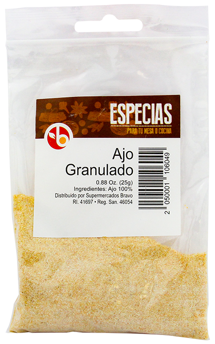 BRAVO AJO GANULADO 25 GR