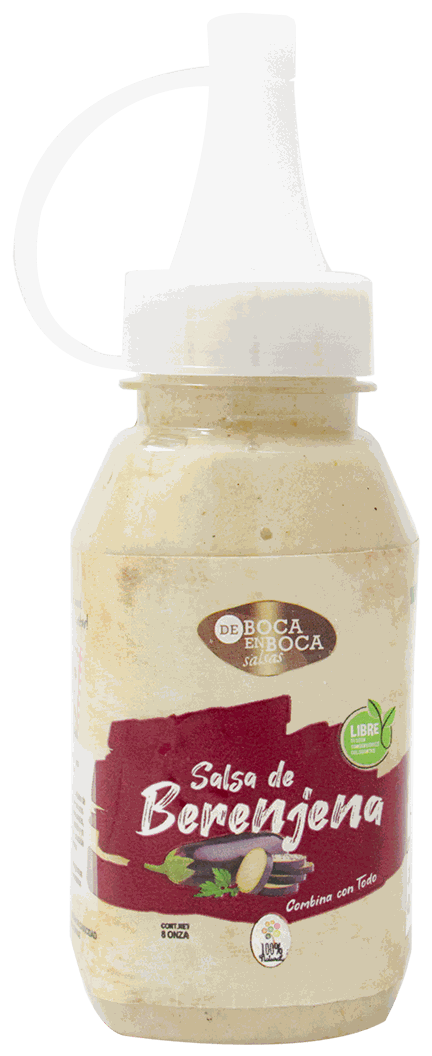 DE BOCA EN BOCA SALSA BERENJENA 8 OZ
