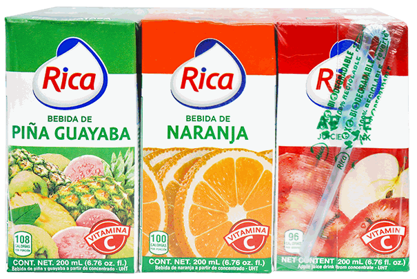 Rica Jugo Six Pack 1200 ML - Precio en RD | SupermercadosRD