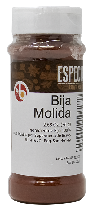 BRAVO BIJA MOLIDA FRASCO 82 GR