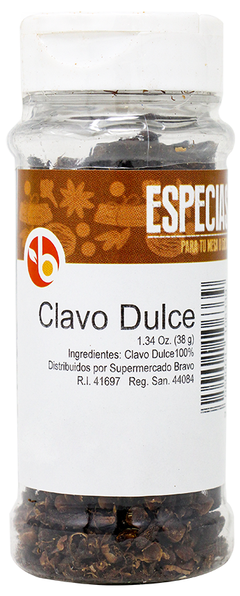BRAVO CLAVO DULCE FRASCO 38 GR