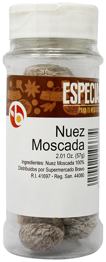 BRAVO NUEZ MOSCADA FRASCO 57 GR