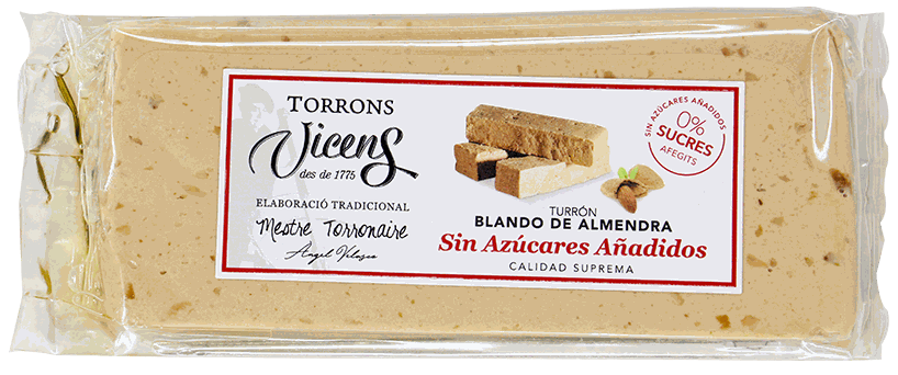 VICENS TURRON ART BLANDO ALM S/A 250 GR
