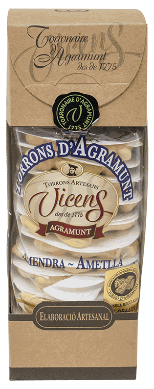 VICENS TURRON ART ALMEN TORTA CAJ 300 GR