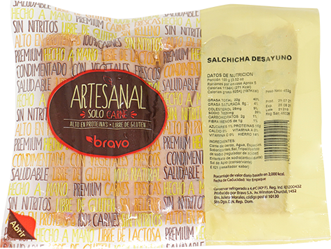 Bravo Salchicha Desayuno433 GR