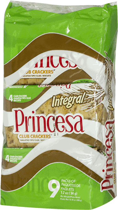 PRINCESA GALLETAS CLUB INTEG. 9/1 34 GR
