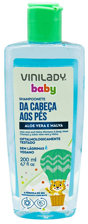 Vini Baby Shampoo/jabon Aloe Vera200 ML