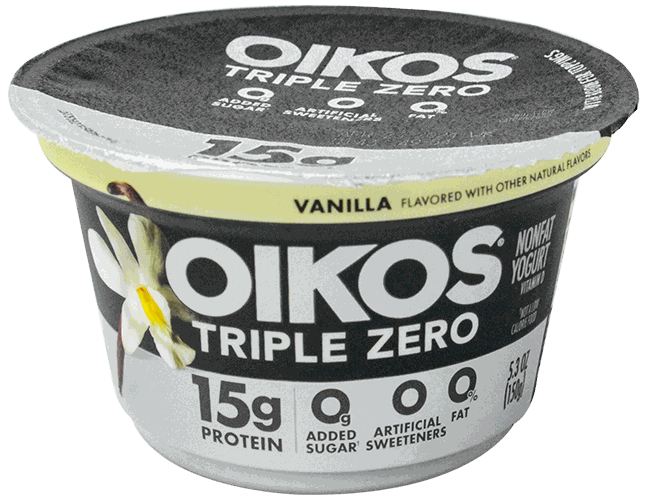 OIKOS TRIPLE ZERO VANILLA 5.3 OZ