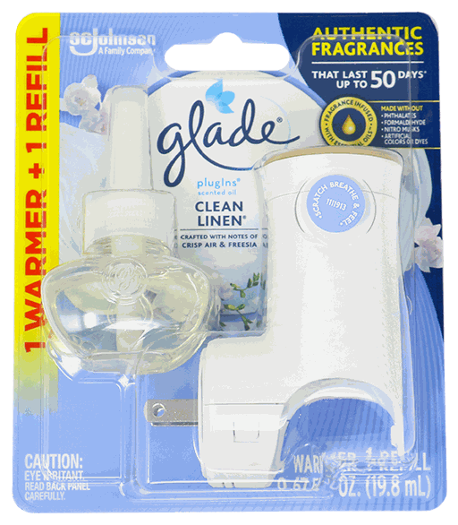 GLADE APARATO CLEAN LINEN + REFILL