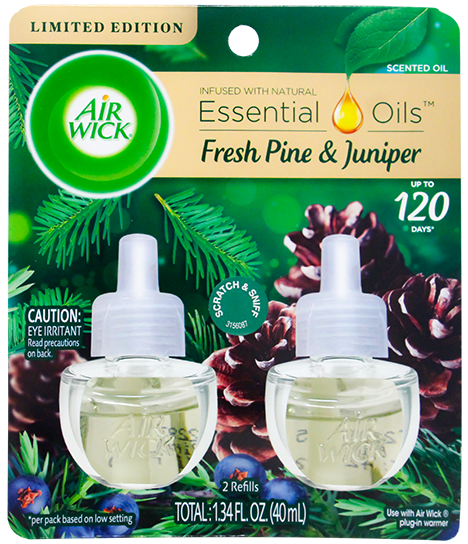 Air Wick Scented Oil Wood Pine1.34 OZ