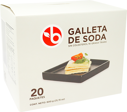 BRAVO GALLETAS SODA 20 PAQ