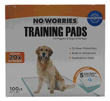 FOU PADS TRNG NO WORRIES 22X22