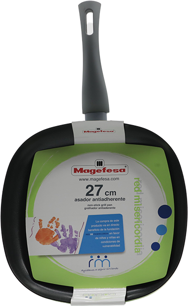 Mgf Asador 27cm Nar/ver RedPAQ