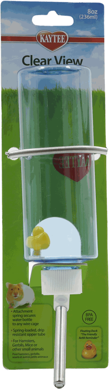 BOTELLA DE AGUA 8 OZ C/PATO