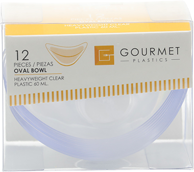 GOURMET MINI DISH OVAL BOWL 12/1
