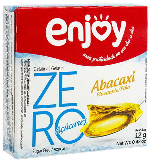 Enjoy Gelatina 0% Azucar Pi?a12 GR