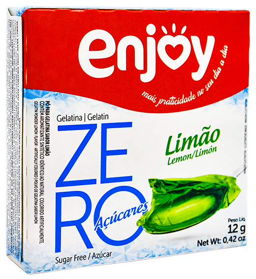 Enjoy Gelatina 0% Azucar Limon12 GR