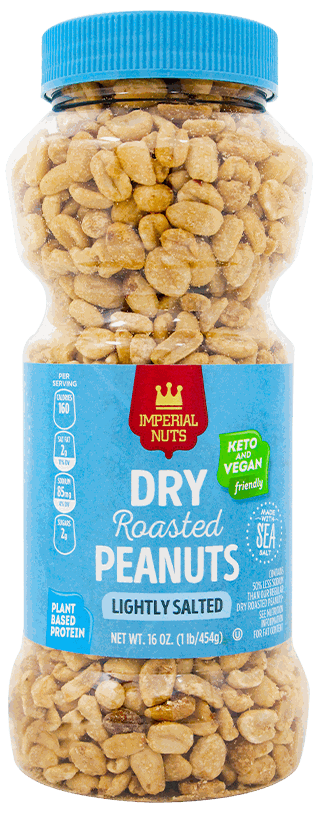 IMPERIAL PEANUTS LIGHTY SALT 16 OZ
