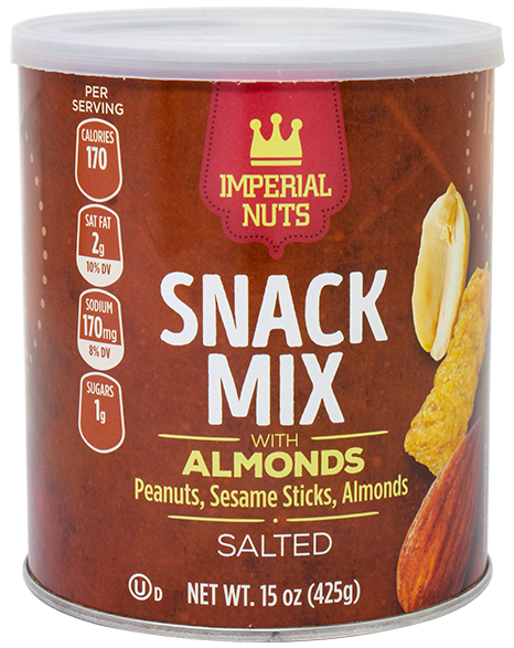 Imperial Almond Snack Mix15 OZ