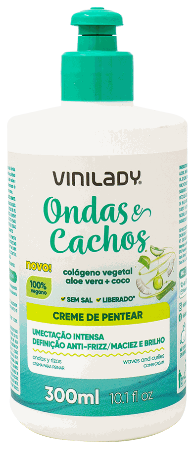 Vini Lady Crema Peinar Ondas Rizo290 GR