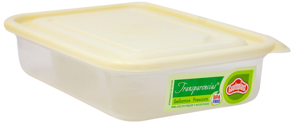 Guatepla Envase Rectangular 450mlPAQ
