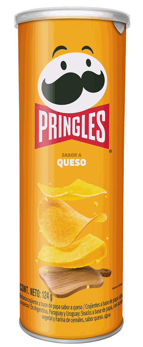 PRINGLES QUESO 124 GR
