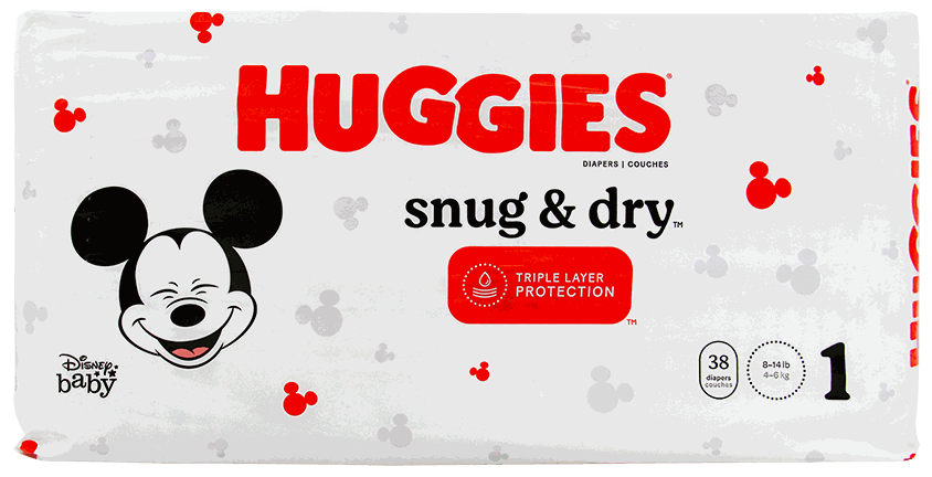 HUGGIES SNUG DRY JUMBO P1 38/1