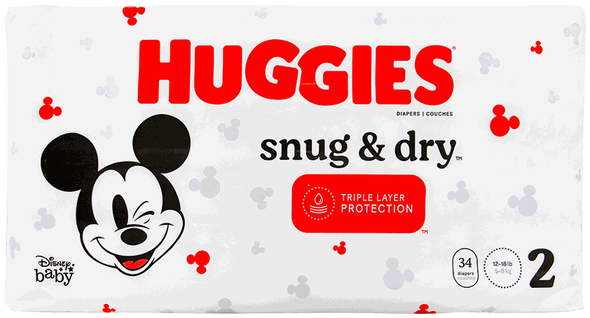 HUGGIES SNUG DRY JUMBO P2 34/1