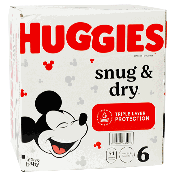 HUGGIES SNUG&DRY GIGA NO. 6 1X54