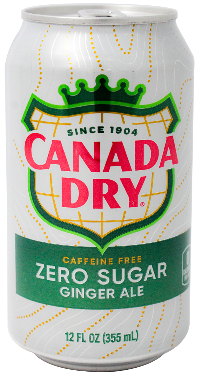 Canada Dry Ginger Ale Zero12 OZ