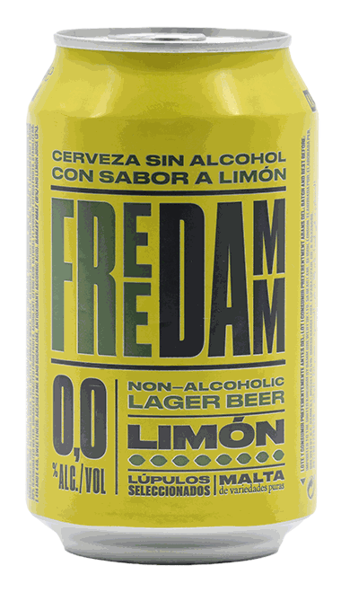 DAMM FREE CERVEZA LIMON S/A 330 ML