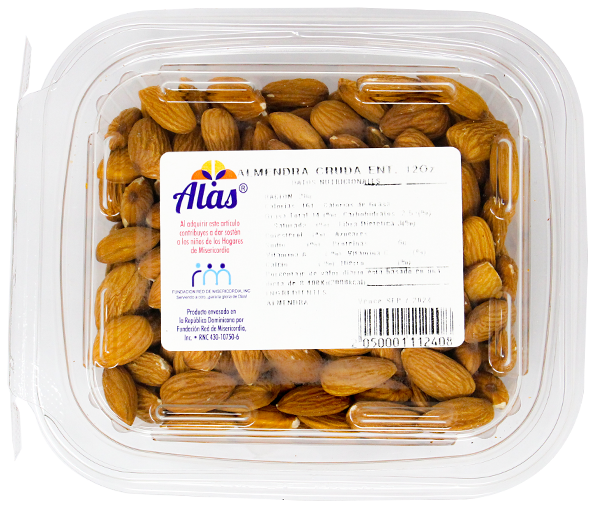 Alas Semillas Almendra Cru12 OZ