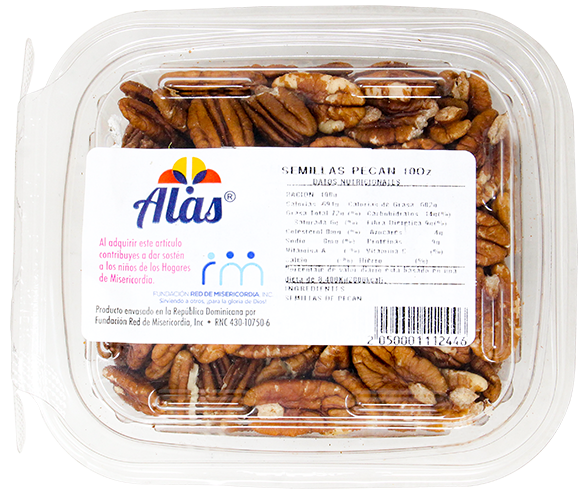 ALAS SEMILLAS PECAN 10 OZ