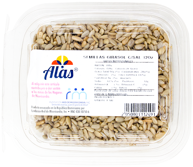 Alas Semillas Girasol C/s12 OZ