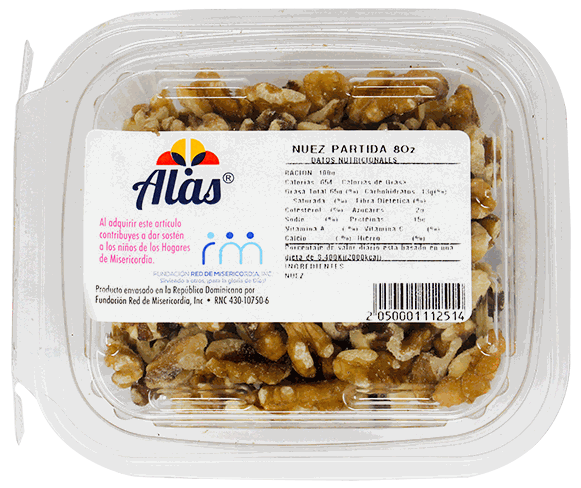 ALAS SEMILLAS NUECES PAR. 8 OZ