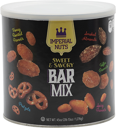 IMPERIAL SWEET & SAVORY BAR MIX 45 OZ