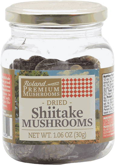 ROLAND DRIED SHITAKE MUSHROOMS 1.06 OZ