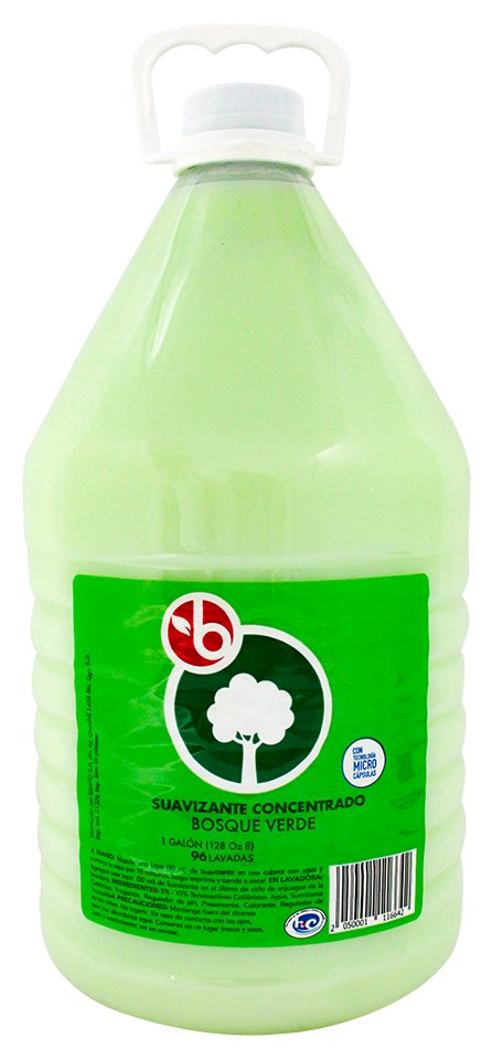 BRAVO SUAVIZANTE BOSQUE VERDE 1 GL
