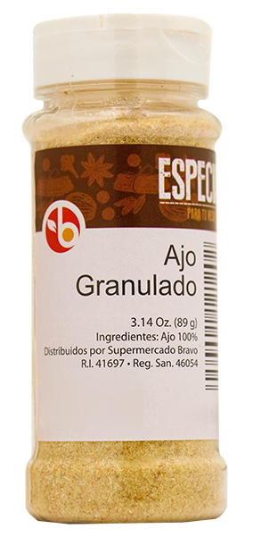 Bravo Ajo Granulado Frasco89 GR