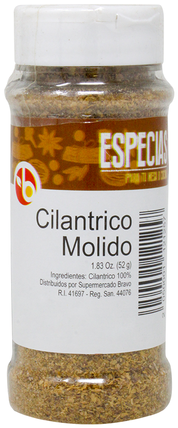 BRAVO CILANTRICO MOLIDO FRASCO 52 GR