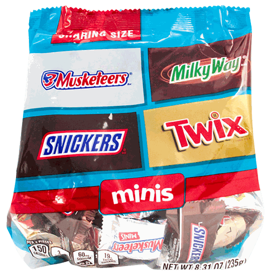 MIXED MINIS VARIETY CHOC. 9.7 OZ