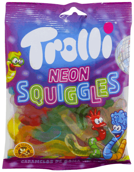 TROLLI CARAMELOS GUSANITOS 100 GR