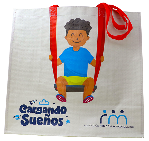 BOLSA RECICL.COLUMPIO CARGANDO SUEÑOS