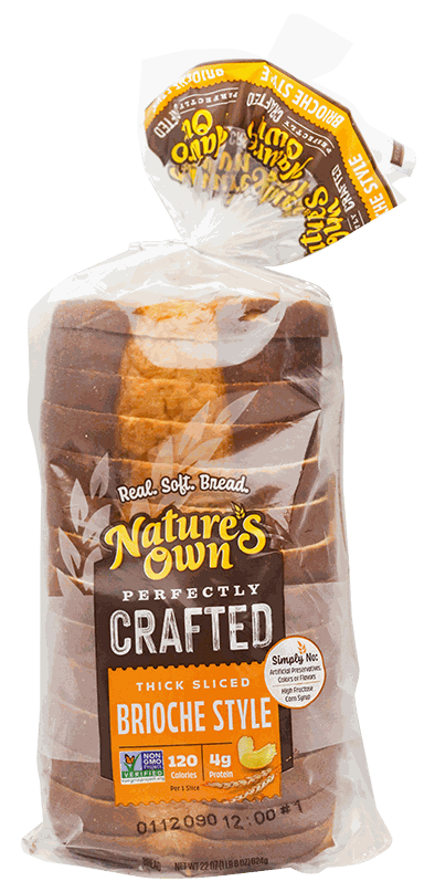 NATURE S OWN BRIOCHE 22 OZ