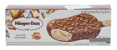 HAAGEN DAZS SALTED CARAMEL BARS 3 OZ