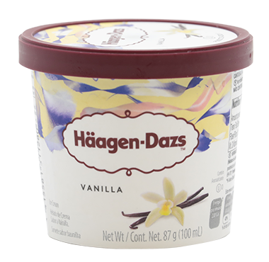 Haagen Dazs Vainilla4 OZ