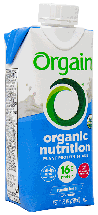 ORGAIN VEGAN NUTRI VANILLA BEAN 11 OZ