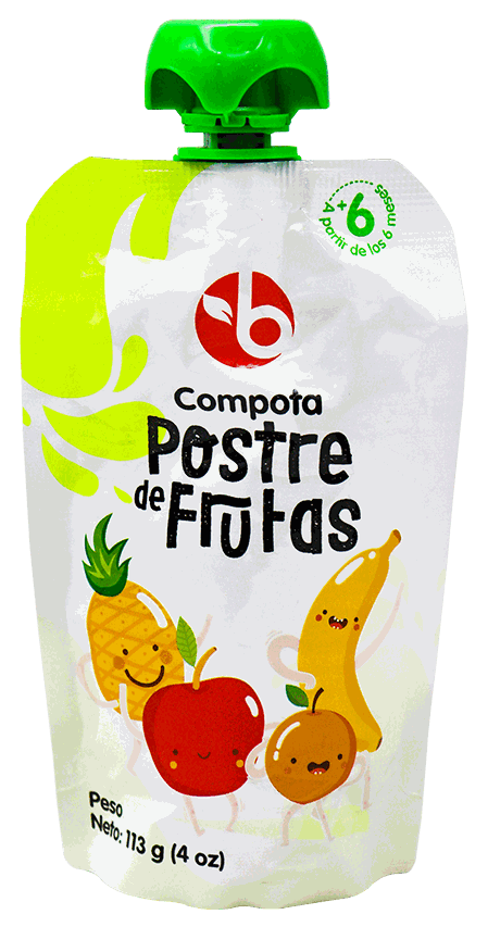 BRAVO COMPOTA FRUTAS MIXTAS 113 GR