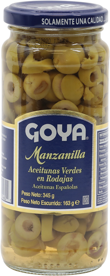 Goya Aceitunas Verdes Rodajas345 GR