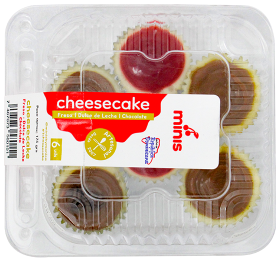 SWEET MINI CHEESECAKE BITES 6/1 UN